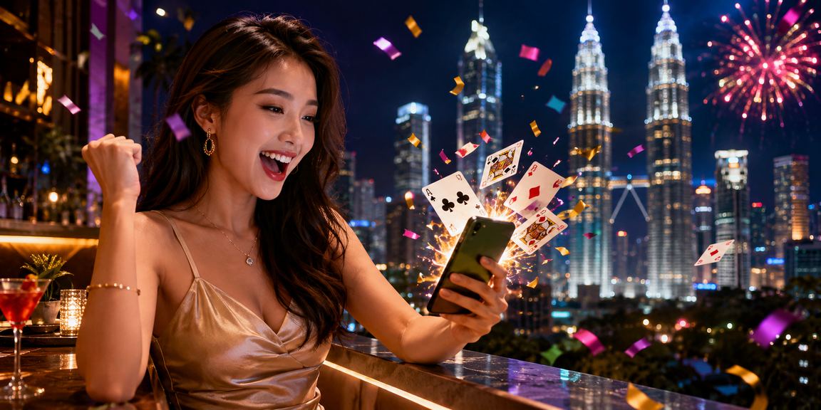 Permainan meja dan rummy gaya Melayu di Kuala Lumpur